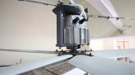 3 Kelebihan Inverter Terbina Dalam HVLS Fan