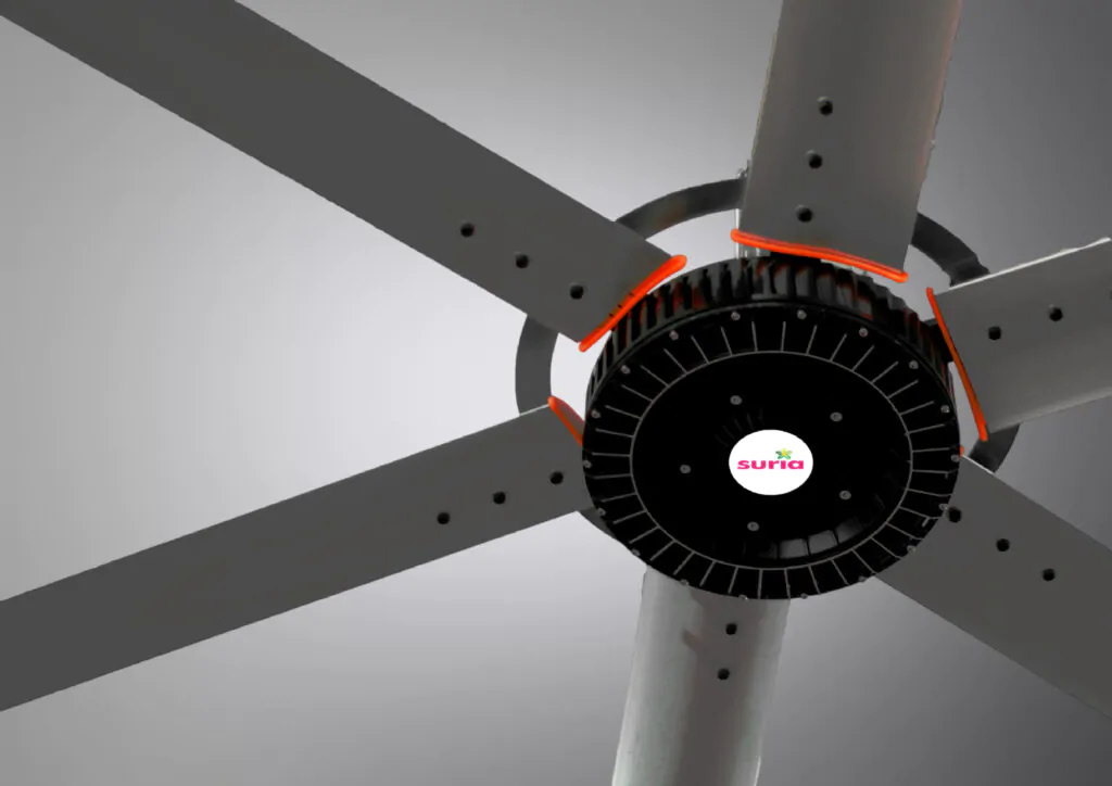 Suria Giant Fan Services Sdn Bhd Pakar HVLS Fan, Suria Giant HVLS Fan Merupakan Pakar Kipas Gergasi Masjid, Kipas Kilang, Kipas Gudang, Kipas Besar, Big Fan, Kipas Ceiling Besar.